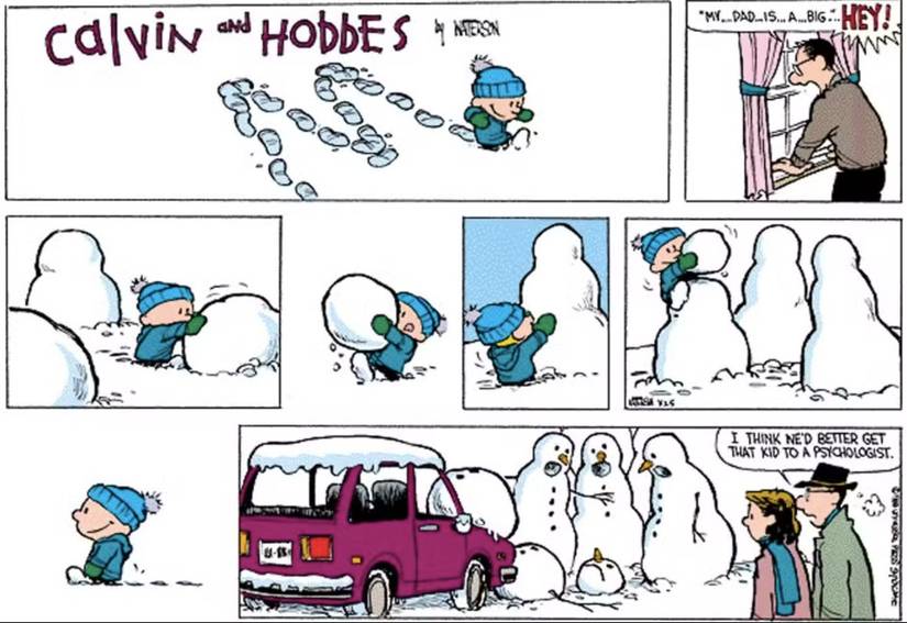Calvin ve Hobbes'un Karanlık Kar Adam Şakaları: Bill Watterson'ın Dehası