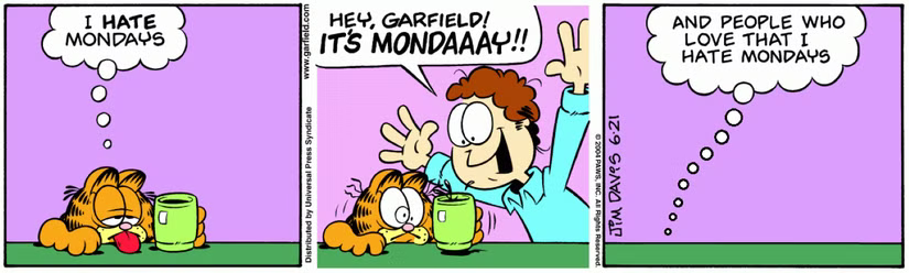 Garfield'ın 47 Yıllık Efsane Sözü: Hâlâ En İkonik An!