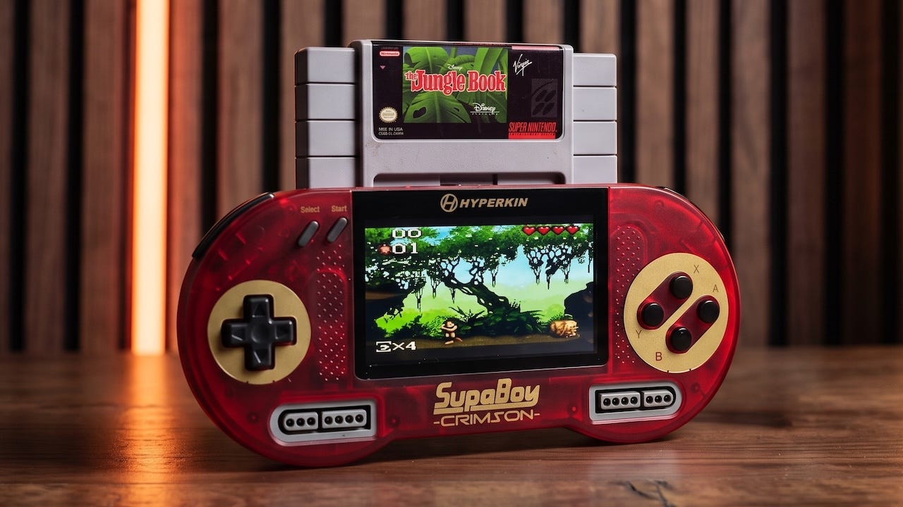 Hyperkin SupaBoy Taşınabilir SNES El Konsolu Ön Siparişte