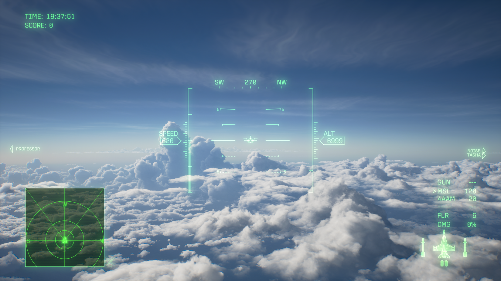 Ace Combat 8 bulutları gerçek yapmak için kendi teknolojisini geliştirdi