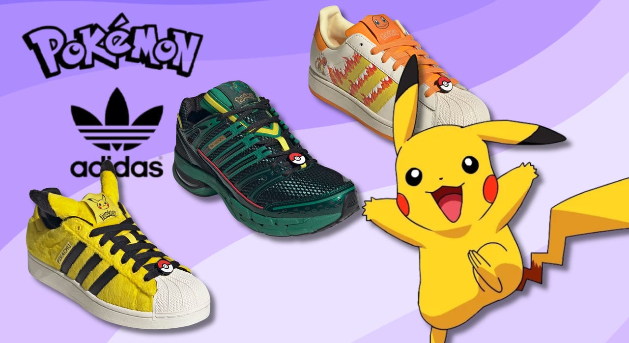 Adidas'tan Pokémon Koleksiyonu: 10+ Sneaker Şimdi Satışta!