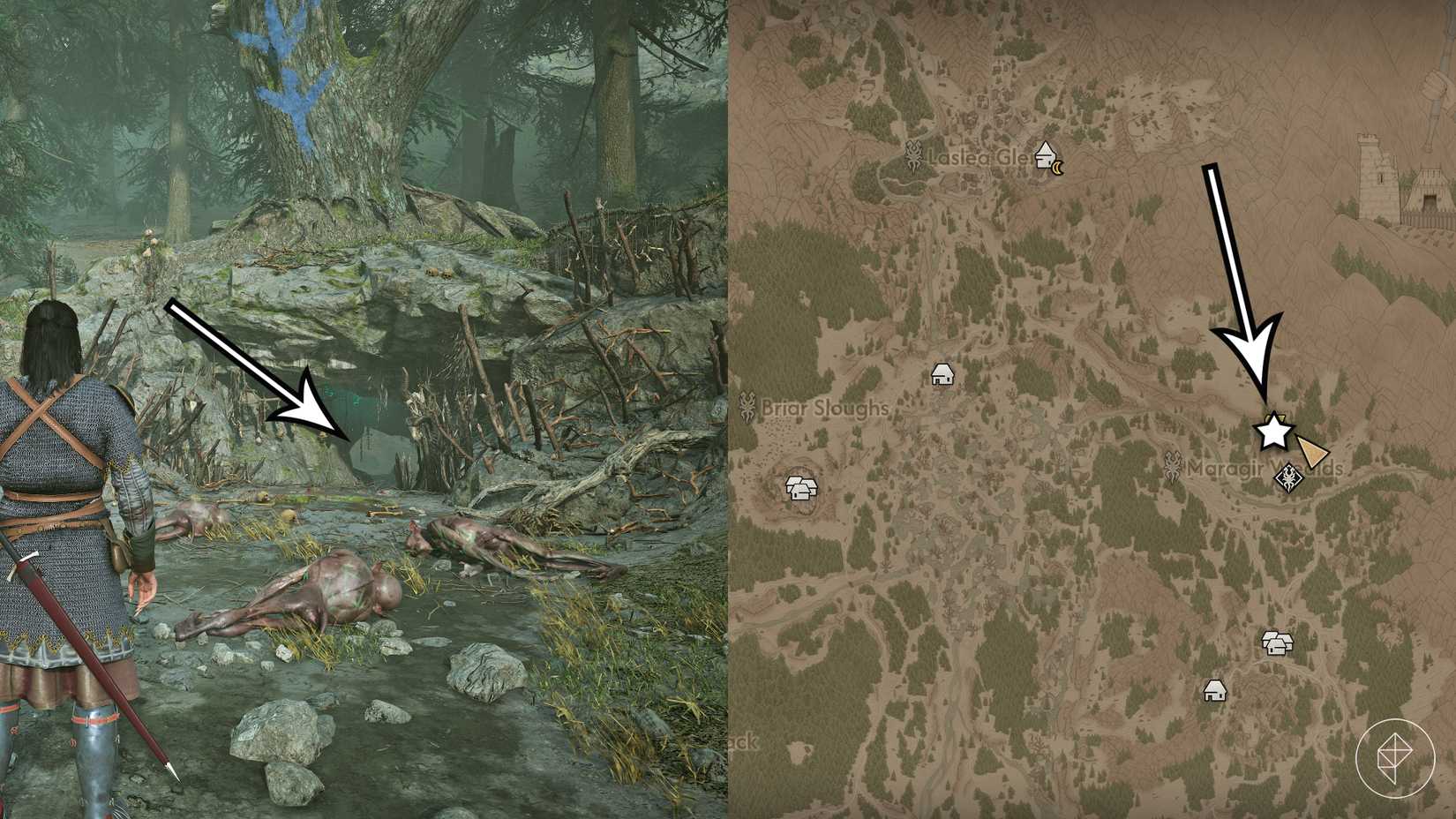 The Blood of Dawnwalker'da 'Forge It Anew' Görevinde Tüm Kılıç Parçaları