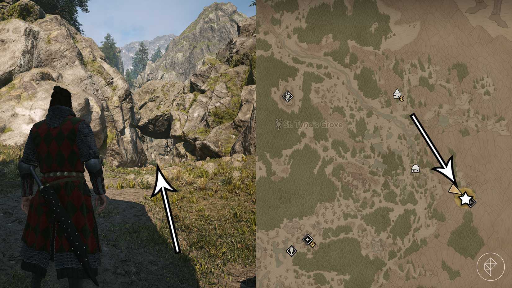 The Blood of Dawnwalker'da 'Forge It Anew' Görevinde Tüm Kılıç Parçaları