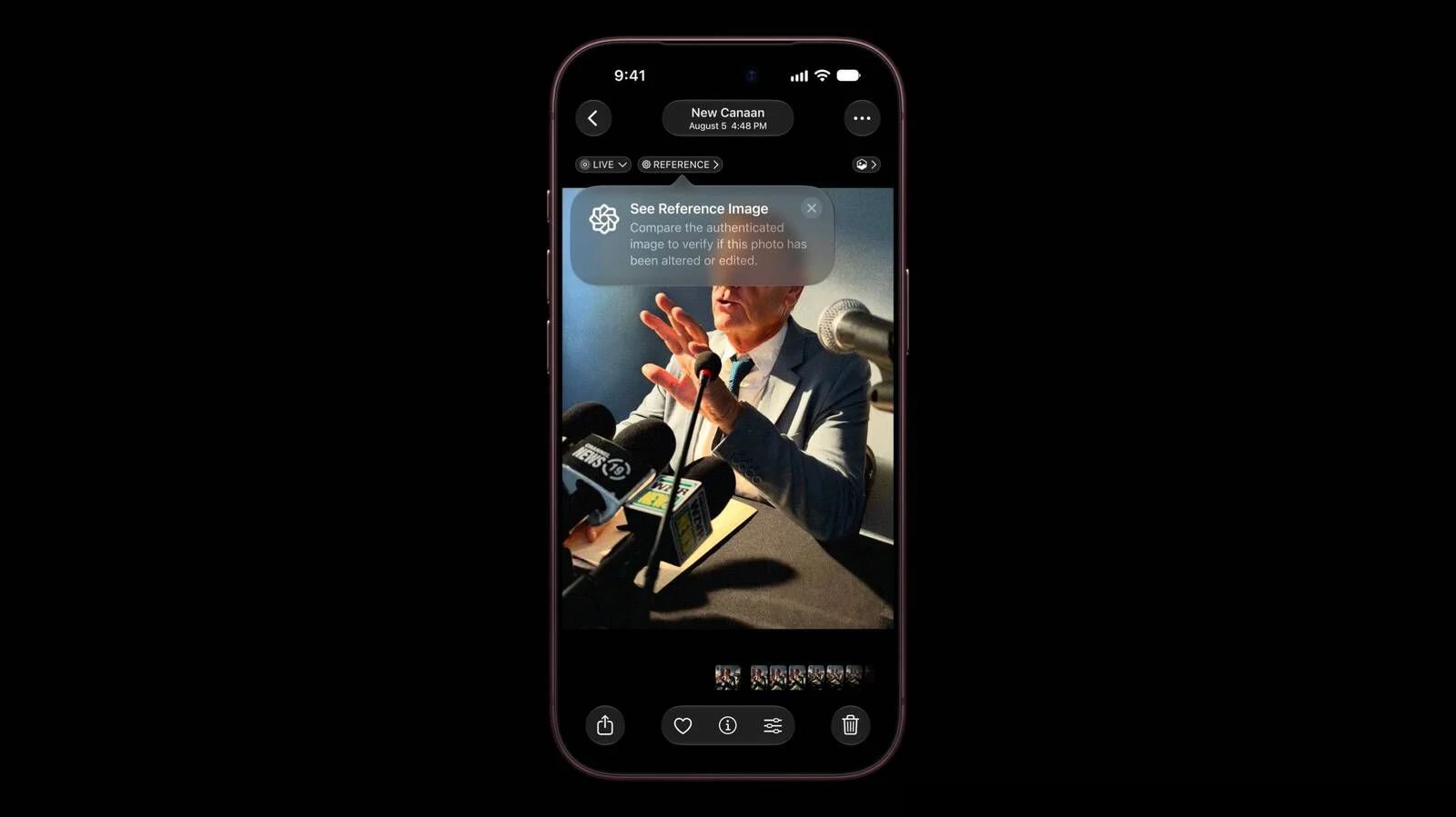 Apple'dan devrim gibi hamle: Fotoğrafın gerçek olduğunu kanıtlayan sistem