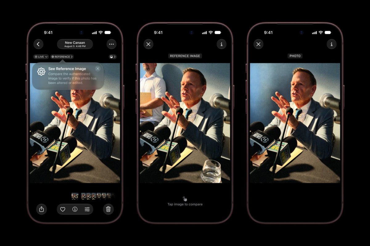Apple, iPhone fotoğraflarının yapay zeka ile oynanmadığını kanıtlayacak yeni sistemini tanıttı