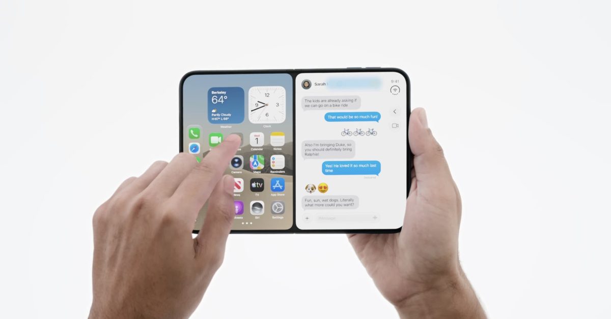 Apple iPhone Duo'nun bölünmüş ekranı iPad'i utandırdı!