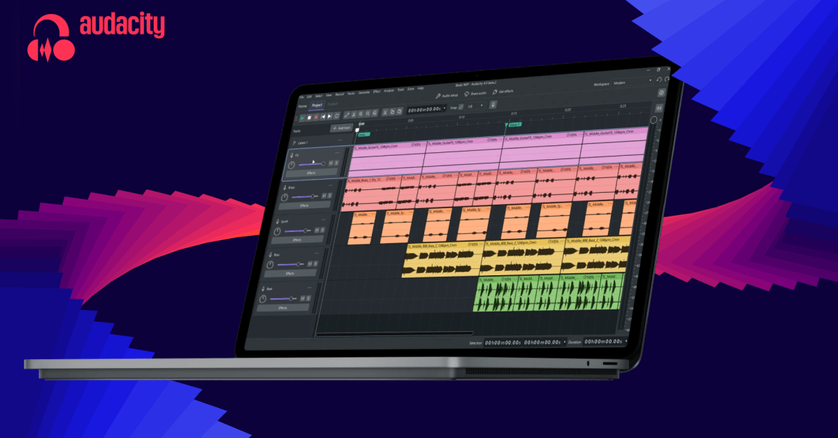 Audacity 4: Efsanevi Ses Editörü Artık Modern Bir DAW Gibi