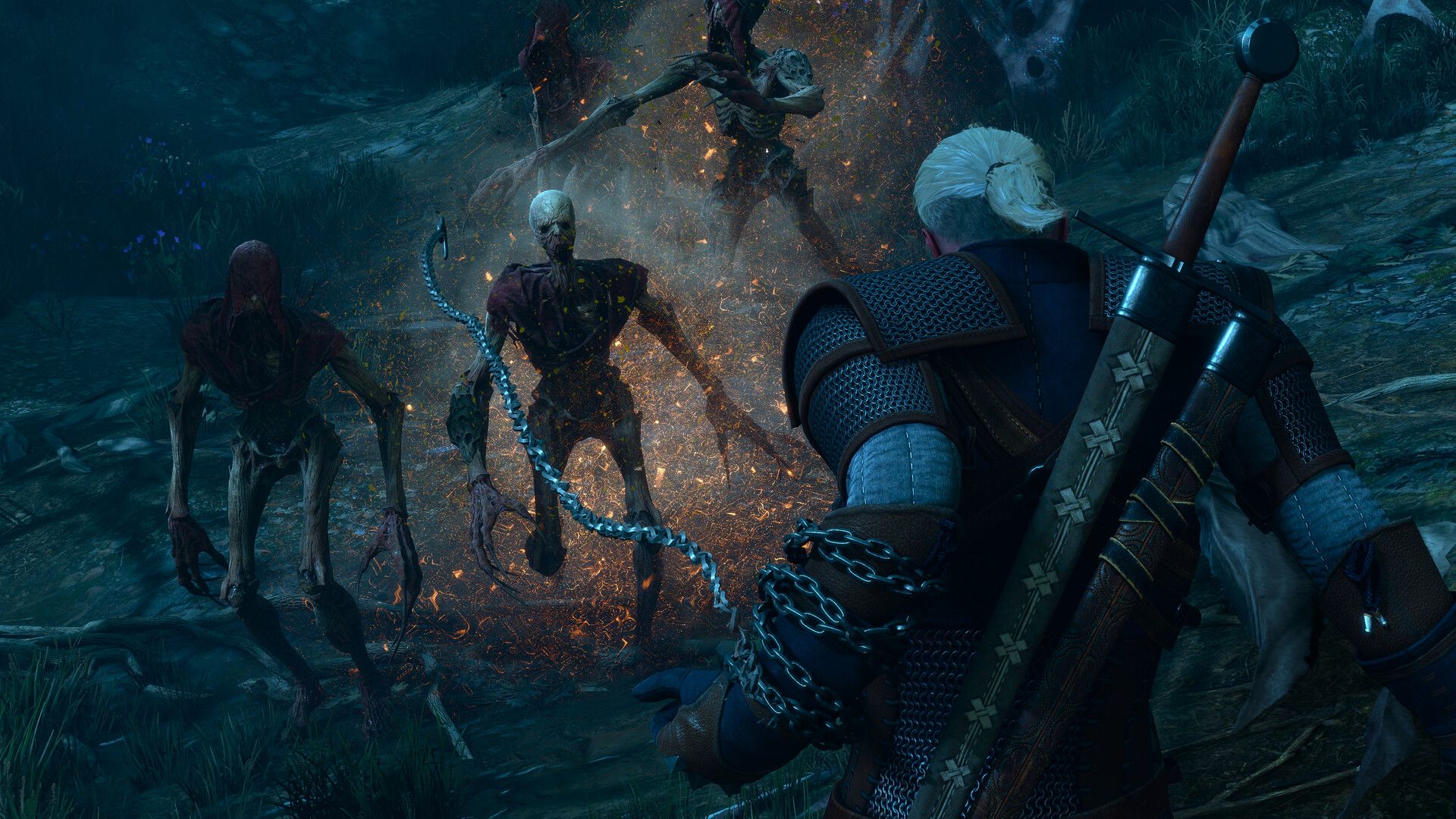 The Witcher 3'e 10 Yıl Sonra Gelen Zincir Silahı: İmkansızı Başardılar