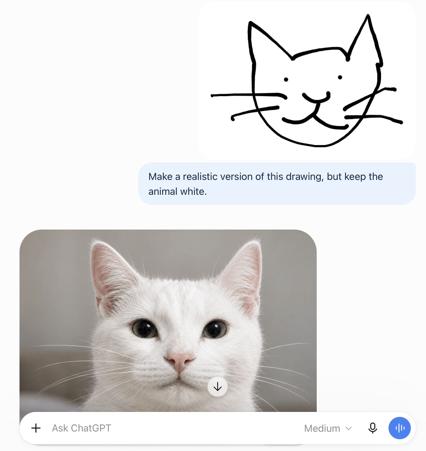 ChatGPT'nin Yeni Sketch Özelliği Karalamalarınızı Gerçekçi Görsellere Dönüştürüyor