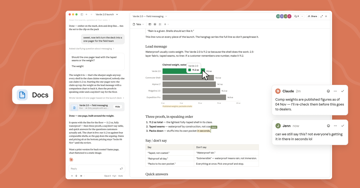 Claude, Docs ve Slides ile Google'ın tahtına göz dikti
