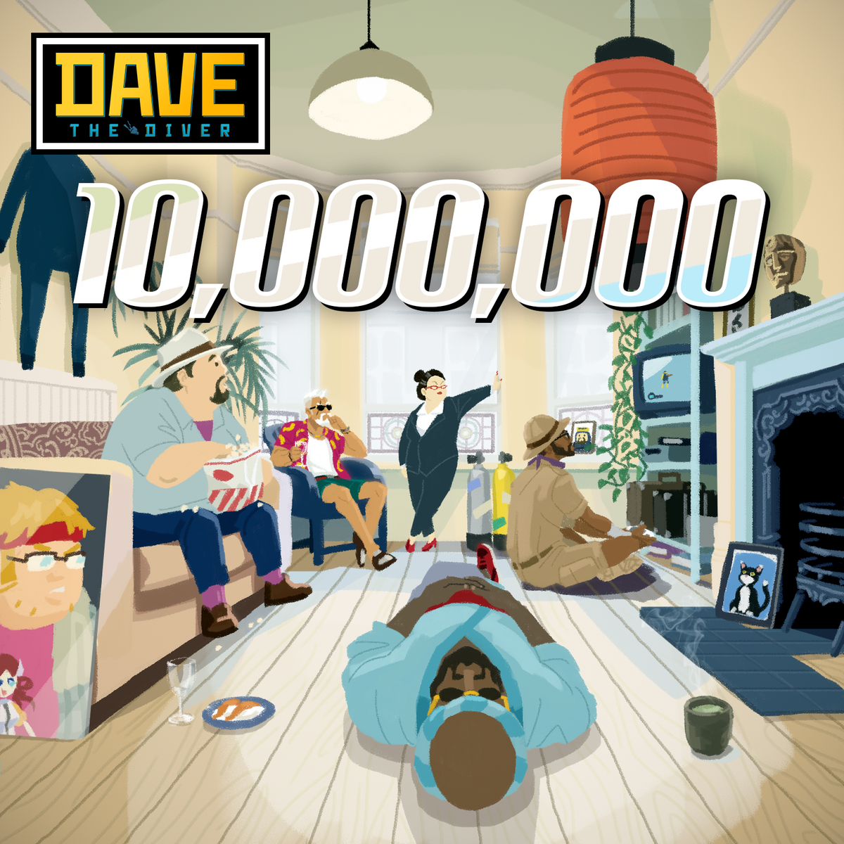 Dave the Diver 10 Milyon Sattı: Yeni Oyun Yolda