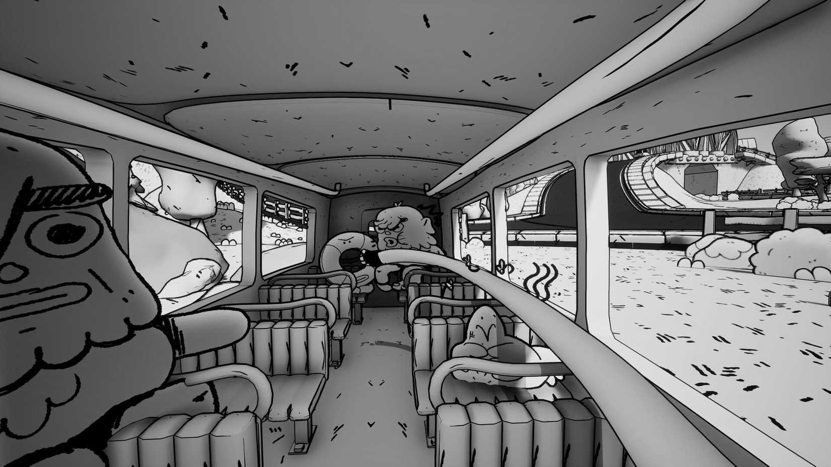 Double Fine'dan Xbox Sonrası İlk Oyun: Thank You Bus Driver Geldi
