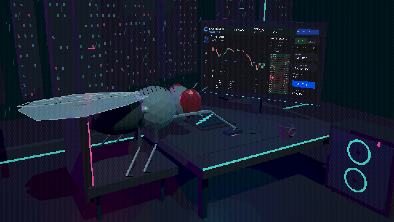 Meyve sineği beyni kripto günlük trader'ı oldu: 166.700 nöronla borsa takibi