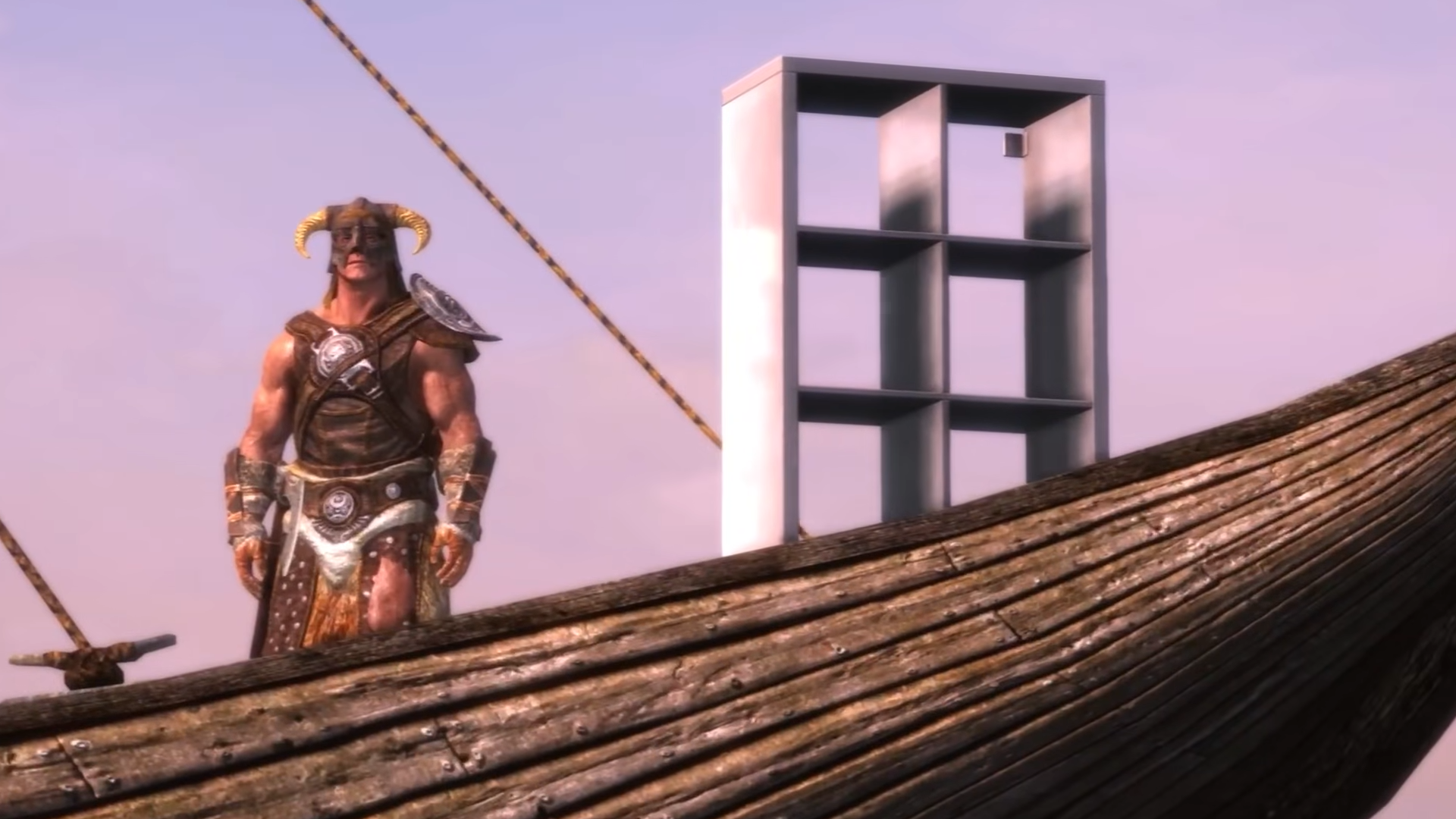 Ikea, Skyrim'e Matt Berry Sesli Konuşan Bir Raf Olan 'Kallax Storageborn' Modunu Ekledi