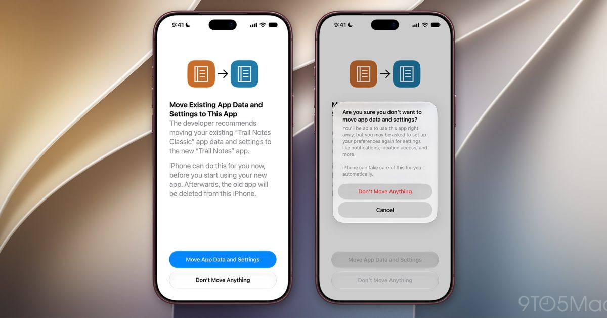 iOS 27.2 ile Uygulama Değiştirmek Artık Çok Kolay: Verileriniz Kendiliğinden Taşınacak