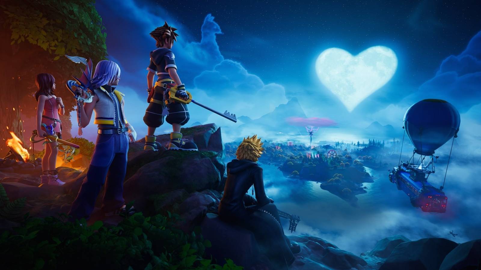 Fortnite'ta Kingdom Hearts ve Cyberpunk Edgerunners Rüzgarı: Yeni Güncelleme Neler Getirdi?