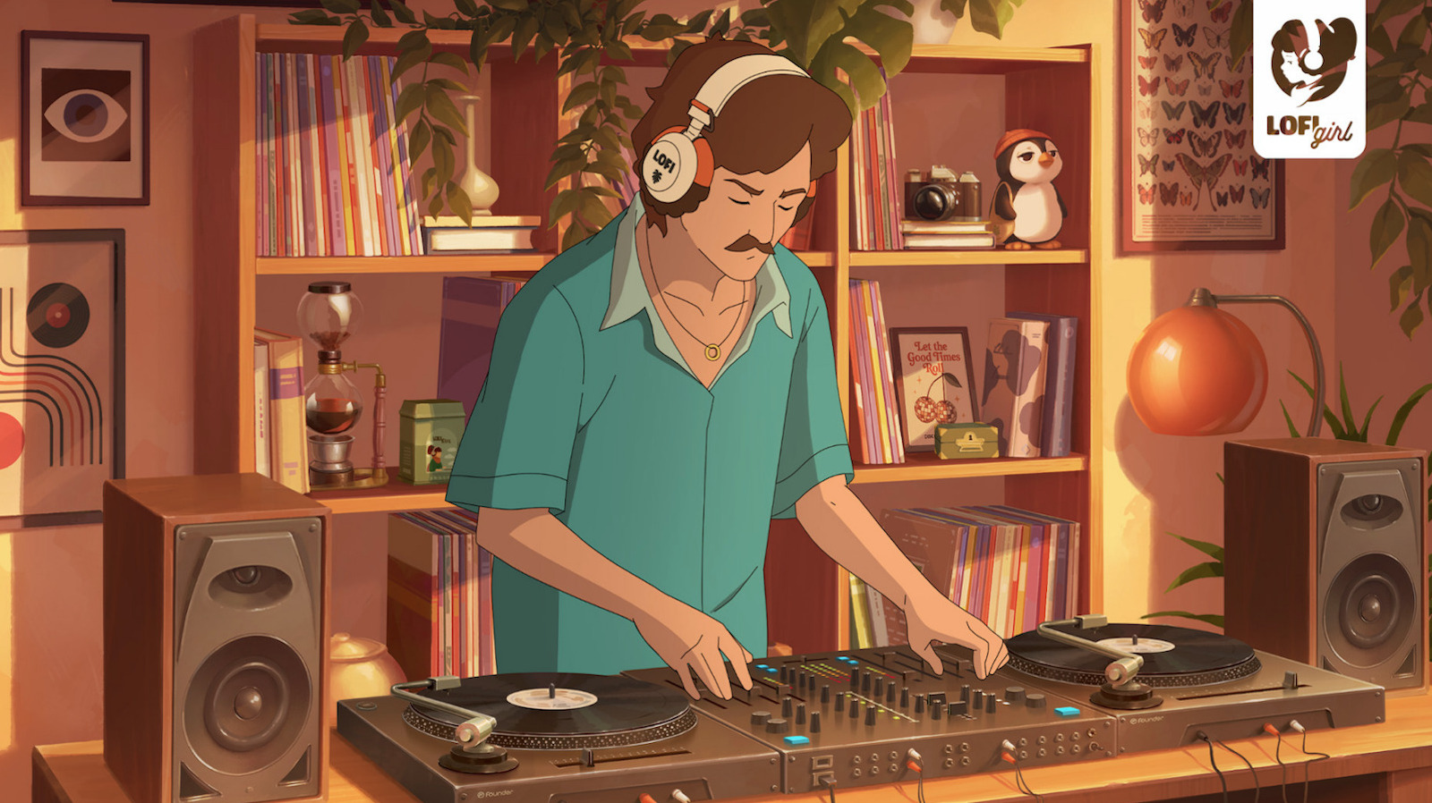 Lofi Girl'den yeni kanal: Lofi House ve plak kompilasyonu