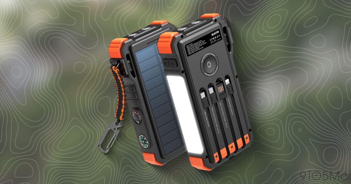 BLAVOR'un güneş enerjili powerbank'i kampçılar için tasarlandı