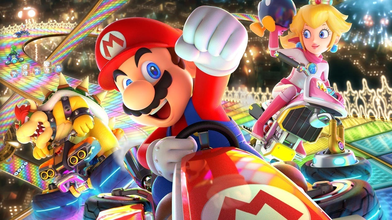 Mario Kart 8 Deluxe'a 8 Kişilik Bölünmüş Ekran Modu Geldi
