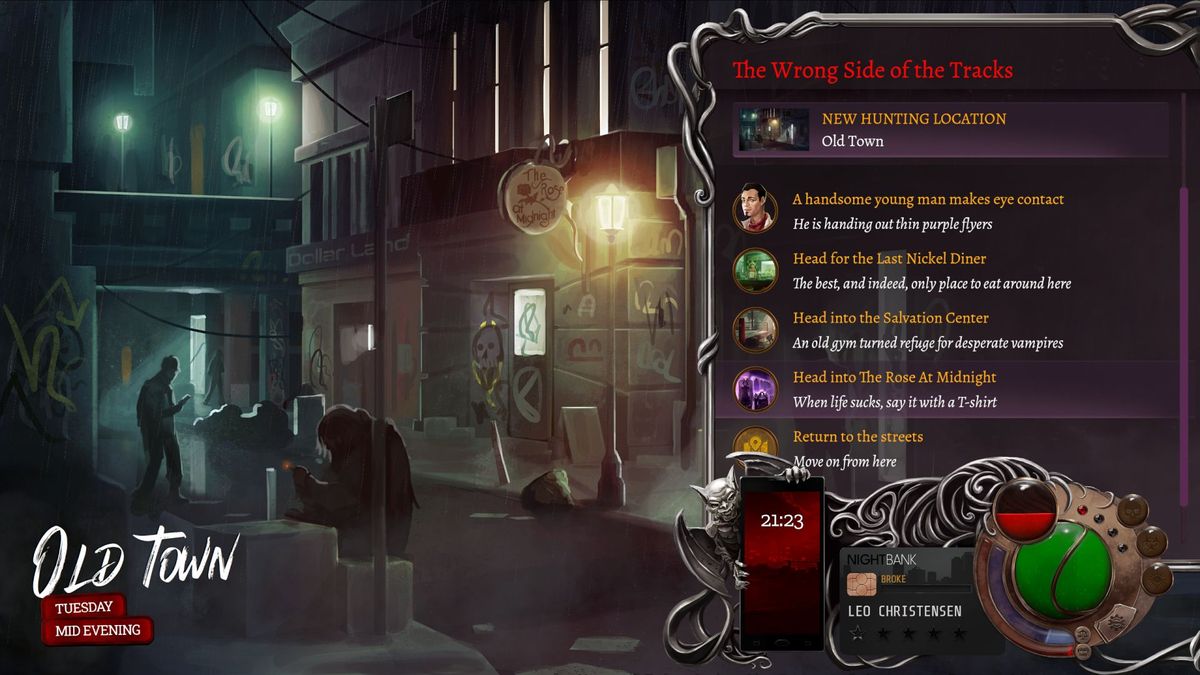 Nighthawks İncelemesi: Vampir Dünyasında Yazıya Dayalı Bir RPG