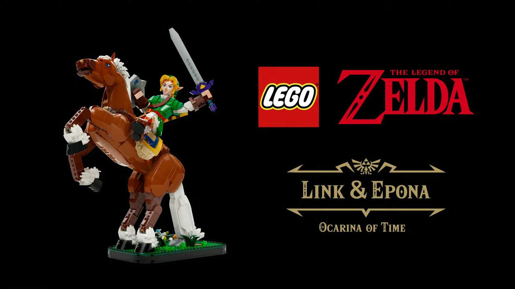 Zelda ve Lego'nun Yeni Efsanevi Seti: Link ve Epona