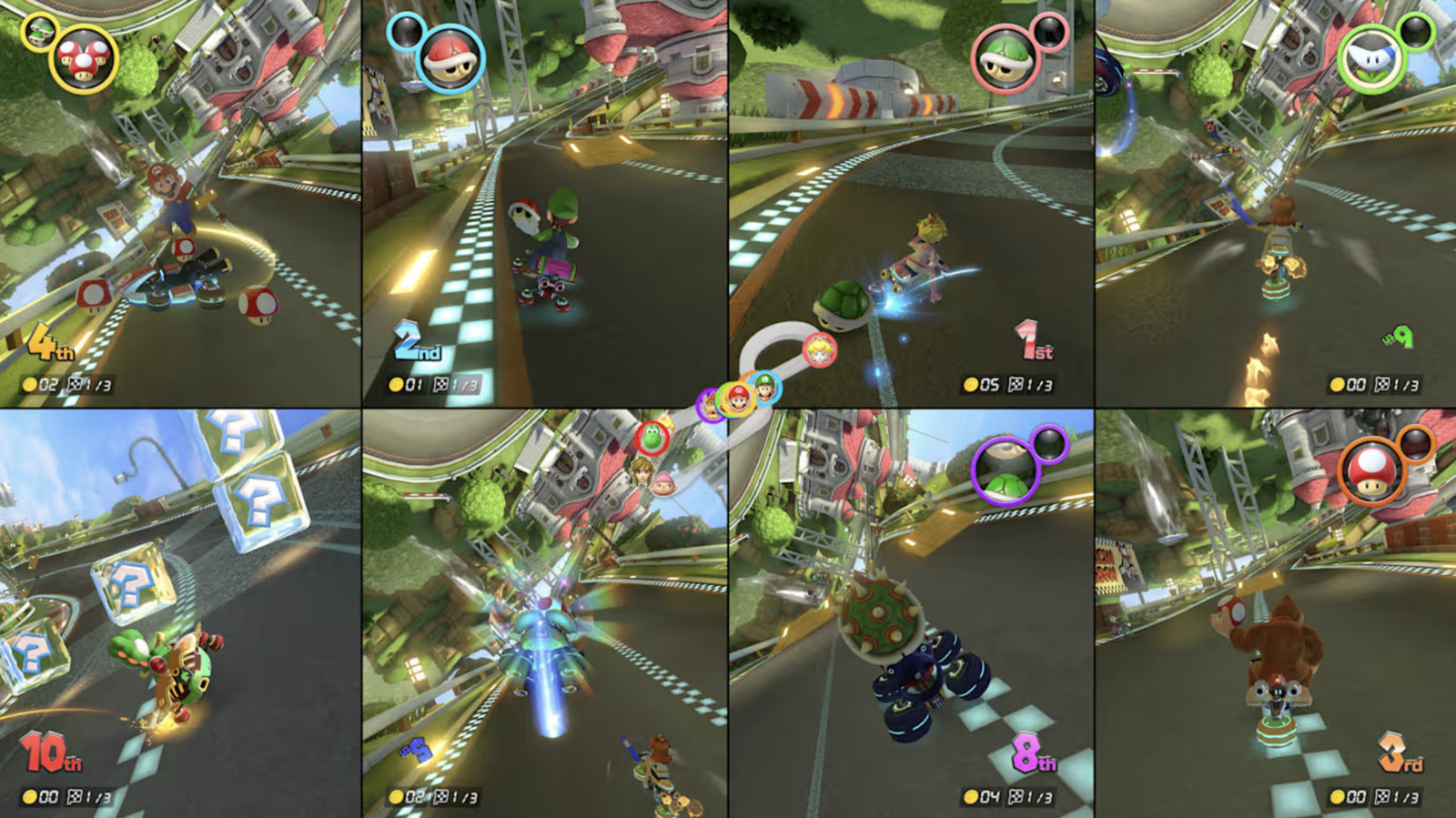 Nintendo, Mario Kart 8 Deluxe'a Sürpriz Ücretsiz Güncelleme Yayınladı!