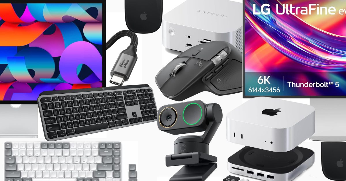 Yeni M6 Mac mini ve Mac Studio İçin En İyi Aksesuarlar: Fiyatlar ve Öneriler