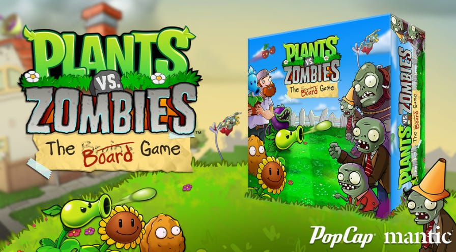 Plants vs. Zombies: Masa Oyunu Kickstarter'da Yola Çıkıyor