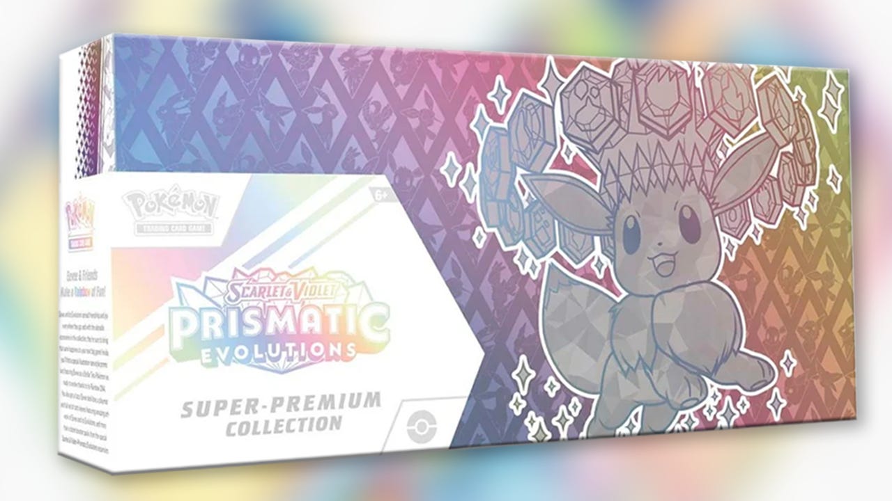Pokémon TCG Prismatic Evolutions Süper Koleksiyon Amazon'da Yeniden Stokta!