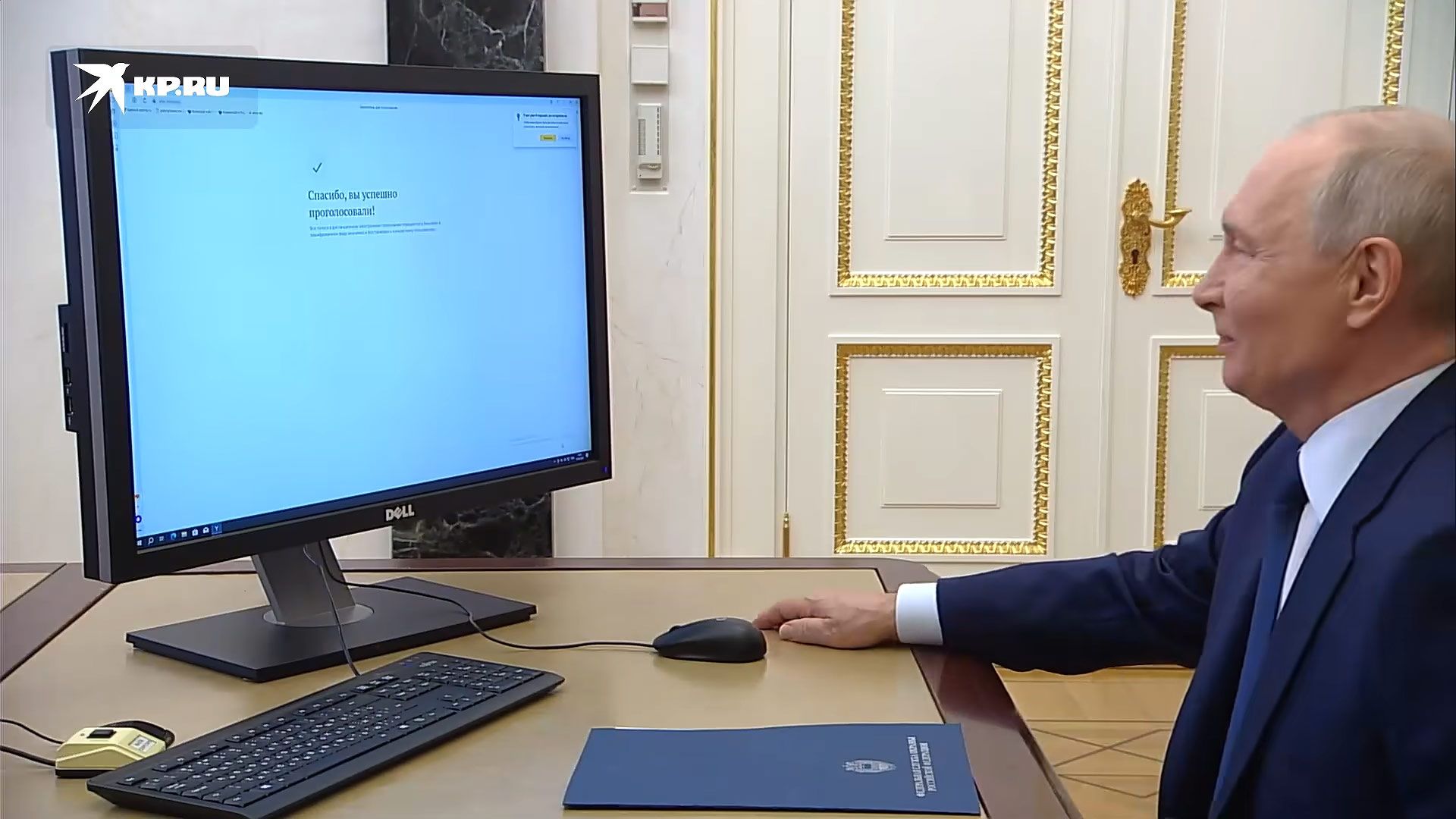 Putin'in Oy Verme Anı: Lisanssız Windows ve Dell Bilgisayar