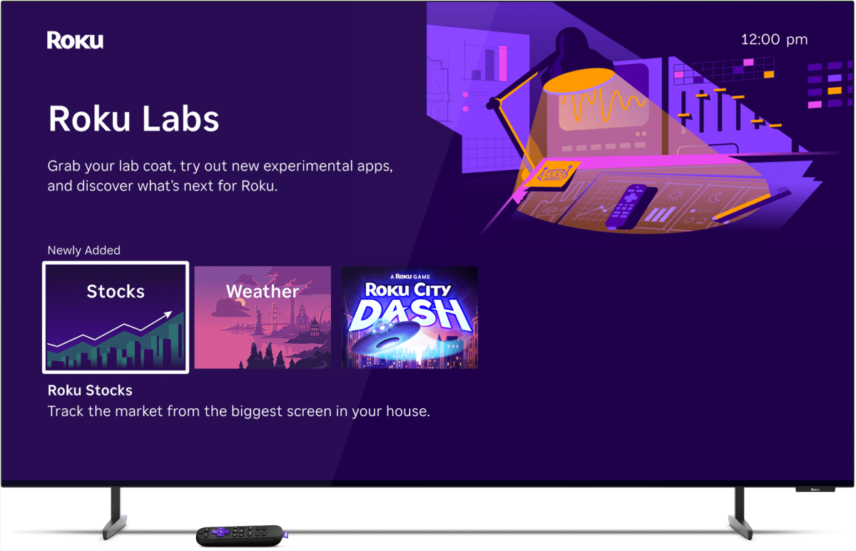 Roku, deneysel uygulamalar için Roku Labs'ı tanıttı