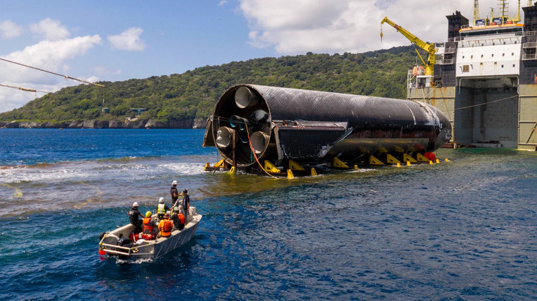 SpaceX'in Kurtardığı Starship 40, Teksas'a Dönmek İçin Aylar Harcayacak
