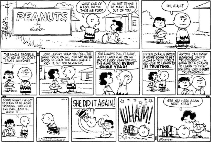 Charlie Brown'ın Futbol Şakası: Peanuts Tarihinin En İyi 5 Anı