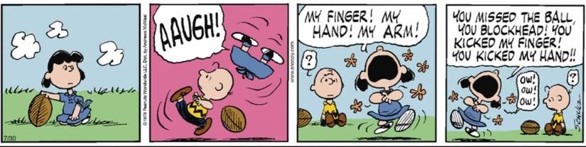 Charlie Brown'ın Futbol Şakası: Peanuts Tarihinin En İyi 5 Anı