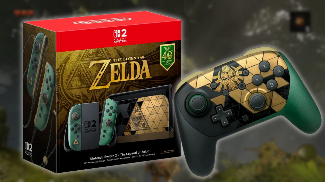 Zelda 40. Yıl Özel Switch 2 ve Aksesuarları Ön Siparişte! Tarih ve Fiyatlar