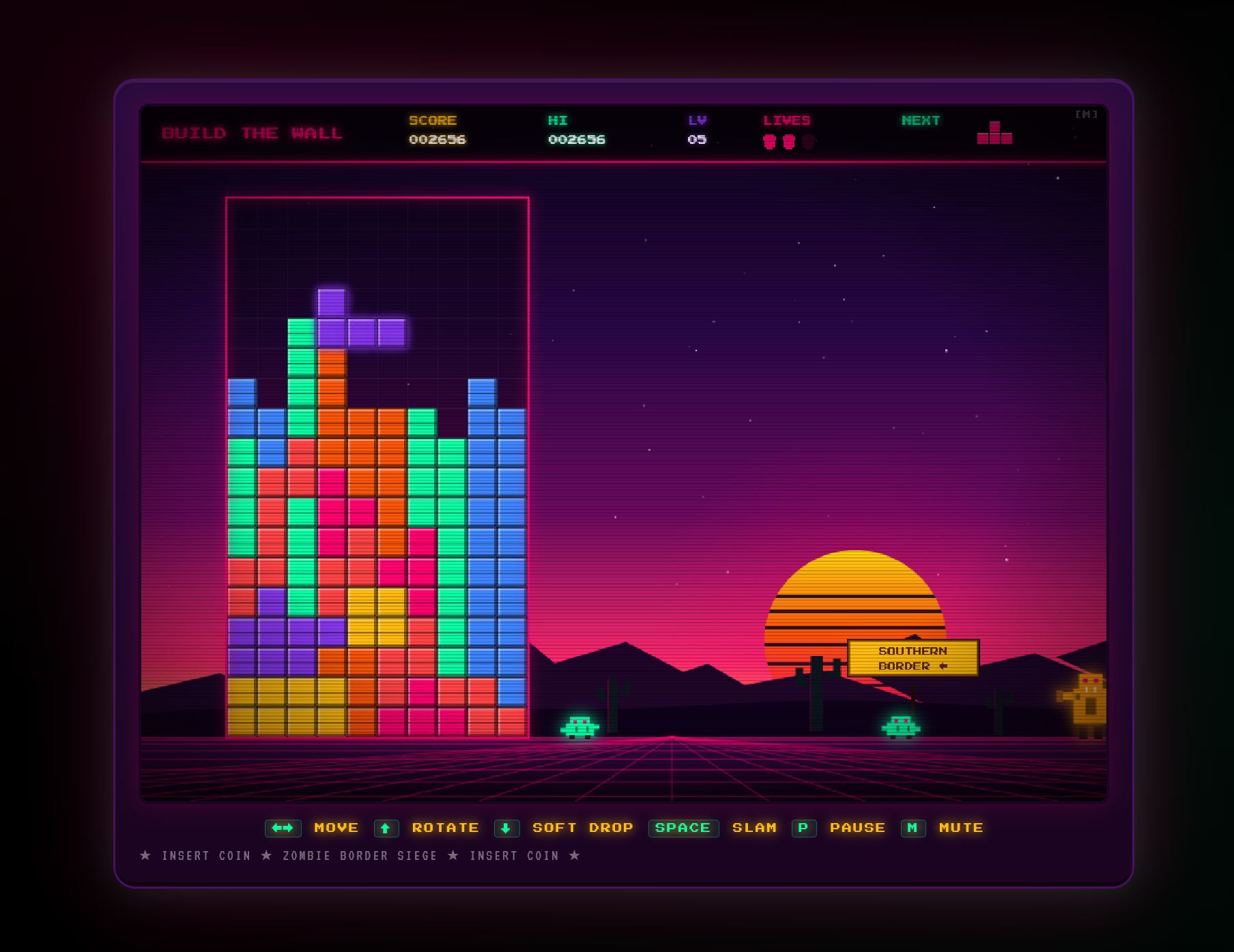 Beyaz Saray'ın 'Build the Wall' Tetris'i İçin Tetris Şirketi'nden Sert Tepki: 'Telif Hakkı İhlalini Ciddiye Alıyoruz'