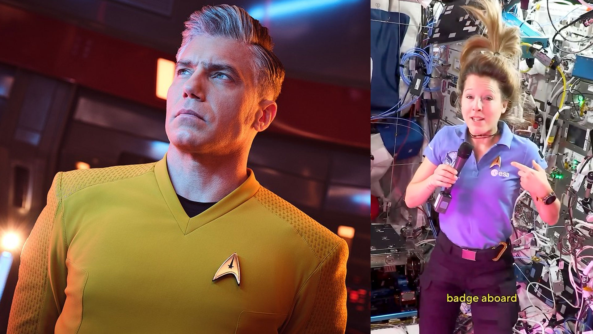 Uzayda 60 Yıl: ISS'teki Astronot 'Star Trek'i Böyle Kutladı!