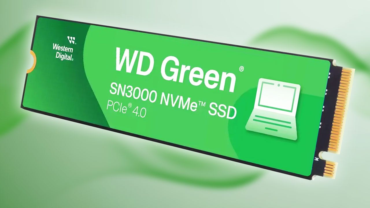 WD Green SN3000 1TB SSD, 6.300 TL'ye Düştü: PS5 Uyumlu!