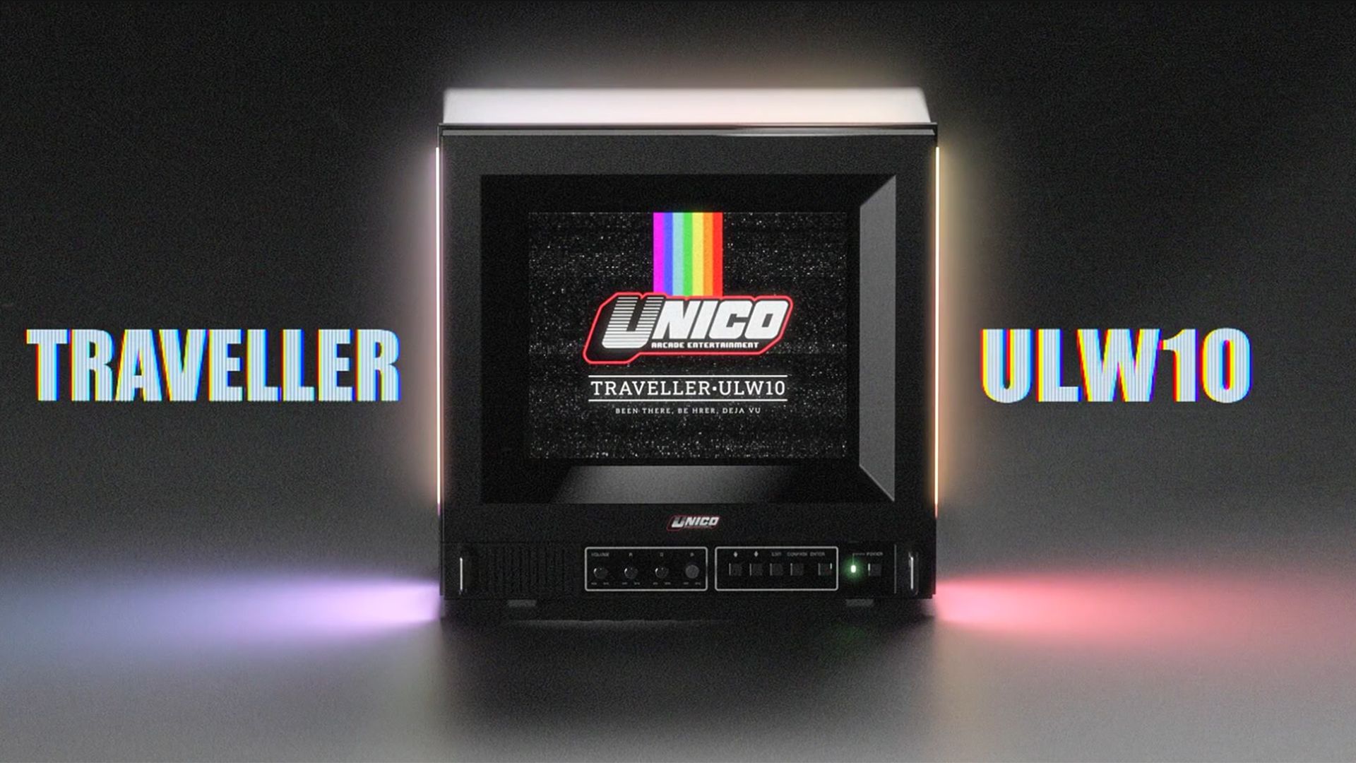 Retro Konsollar İçin Gizli Bölmeli 10 İnç TV: Unico Traveller ULW10