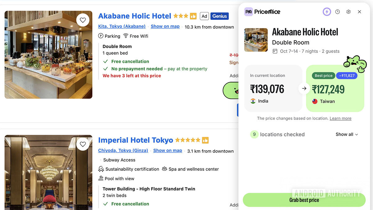 Otellerdeki Gizli Fiyat Farklarını Keşfedin: NordVPN'in Yeni Chrome Eklentisi PriceMice