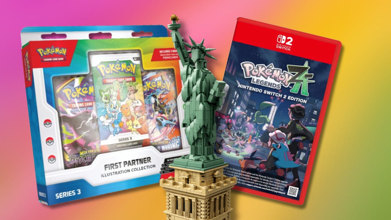 İşçi Bayramı Fırsatları: Pokémon Legends Z-A ve LEGO Özgürlük Heykeli İndirimde
