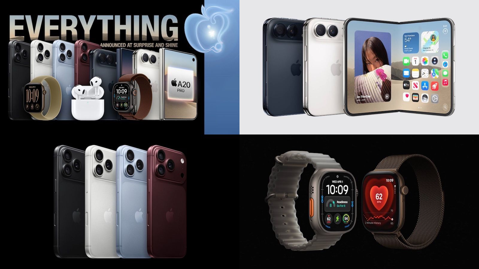Apple Fırtınası: Katlanabilir iPhone Duo, iPhone 18 Pro ve Daha Fazlası Tanıtıldı