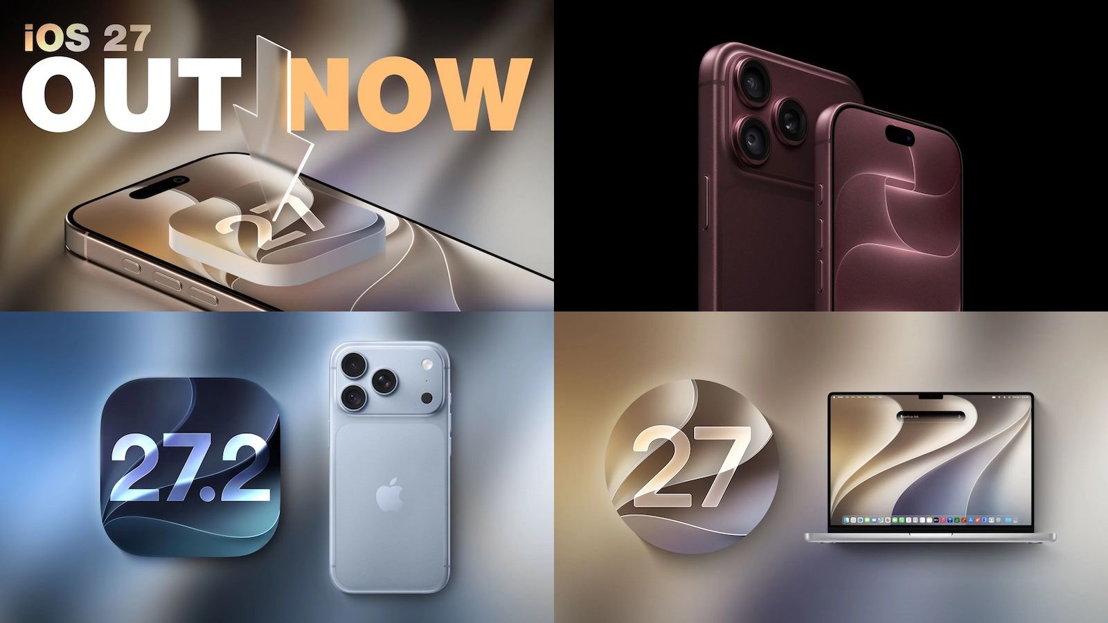 Apple'dan Büyük Hafta: iOS 27 ve macOS Golden Gate Yayında!