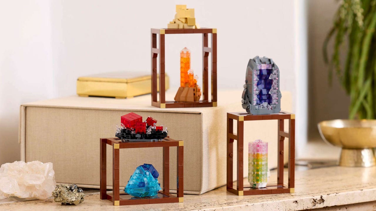 Walmart'ta LEGO Ideas Mineral Koleksiyonu 40 Dolar!