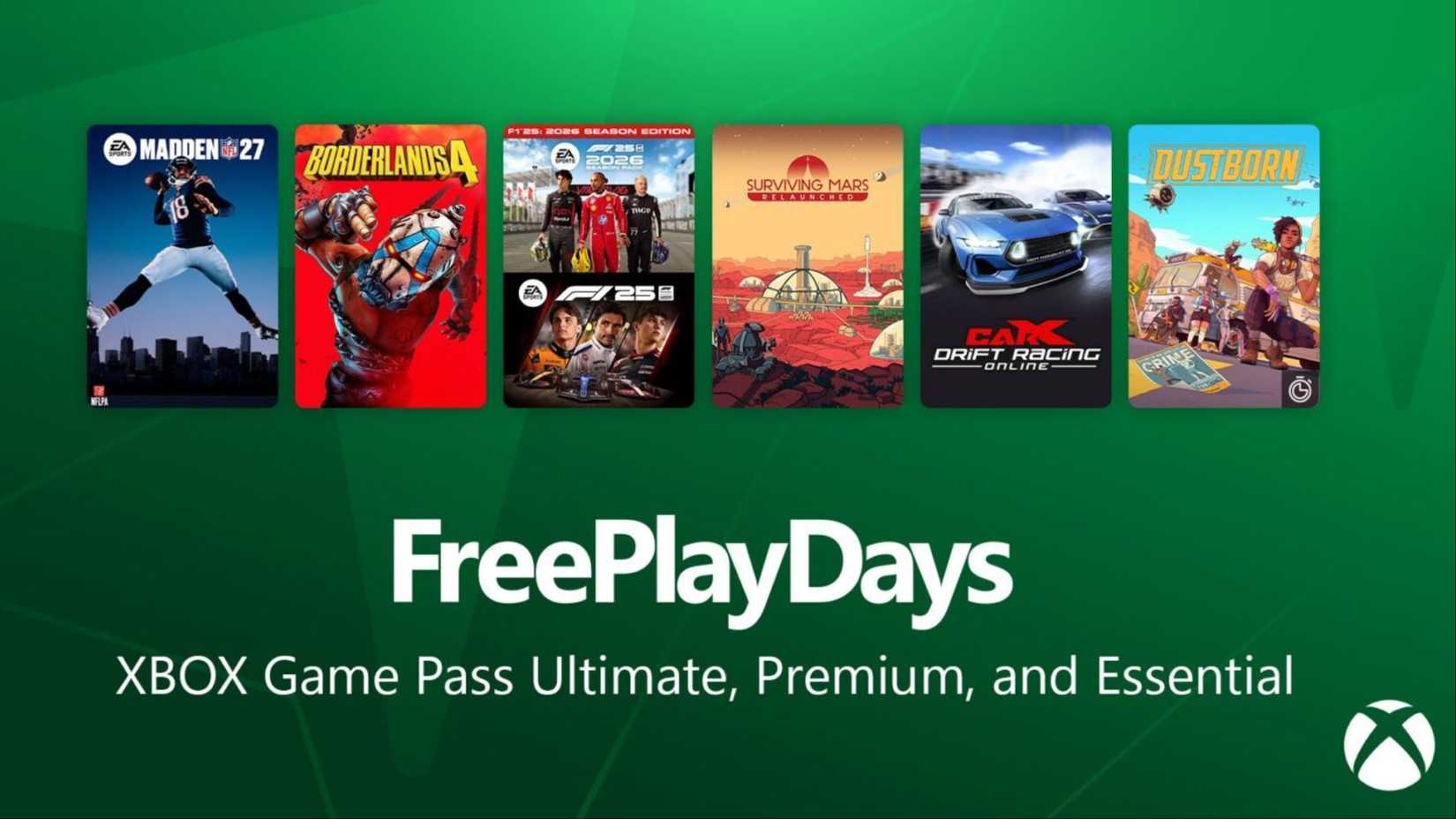 Xbox'ta 6 Oyun Bu Hafta Sonu Ücretsiz!