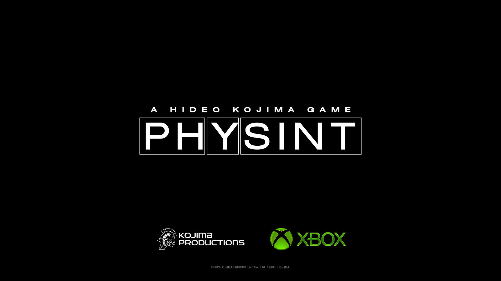 Sony Sırtını Döndü, Xbox Kojima'nın Physint'ine Sahip Çıktı